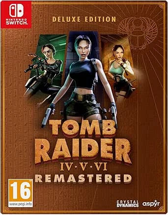 Tomb Raider IV-IV Remastered Deluxe Edition Switch 