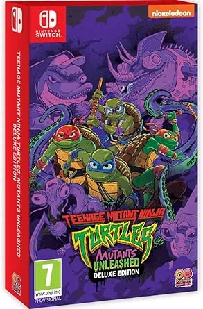 Teenage Mutant Ninja Turtles Mutants Unleashed Deluxe Edition Switch 