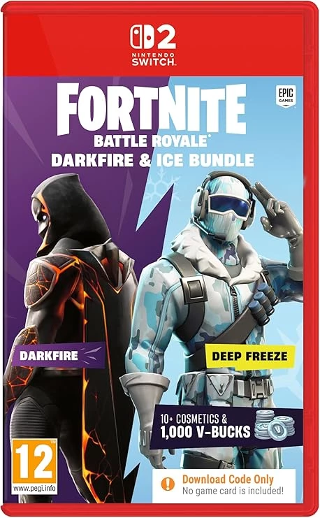 Fortnite Darkfire & Ice Bundle Switch 2 