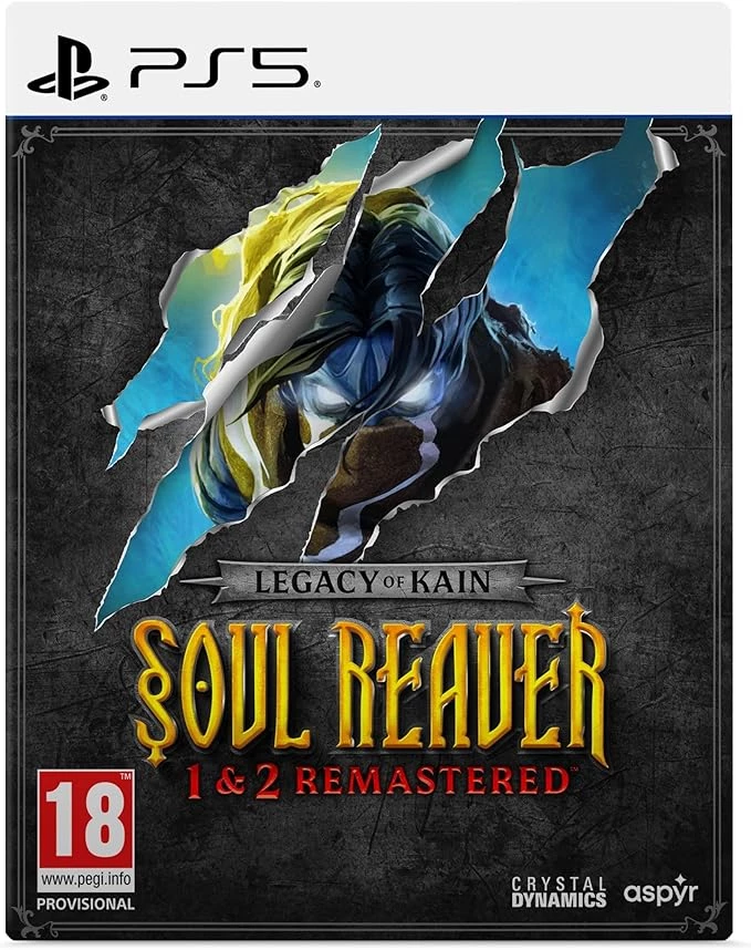 Legacy of Kain Soul Reaver 1 & 2 Remastered Deluxe Edition PS5 