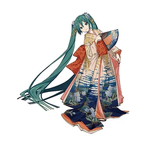 Good Smile Company Hatsune Miku x Katsushika Hokusai Plushie Mountain 