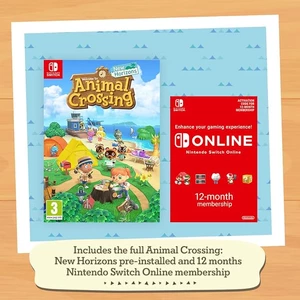Nintendo Nintendo Switch Lite Coral: Isabelle Alhoa Edition & Animal Crossing: New Horizons & 12 Month NSO 