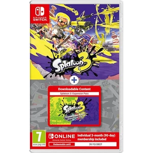 Nintendo Splatoon 3 & Expansion Pass & 3 Months NSO 