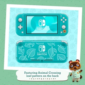 Nintendo Nintendo Switch Turquoise: Timmy & Tommy's Edition & Animal Crossing: New Horizons & 12 Month NSO 