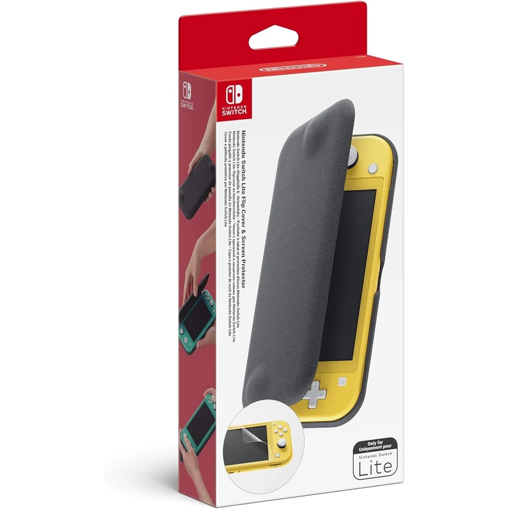 Nintendo Switch Lite Flip Cover & Screen Protector 