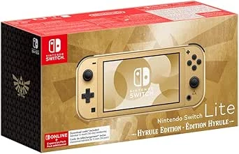 Nintendo Switch Lite: Hyrule Edition & 12 Months NSO 