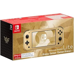 Nintendo Nintendo Switch Lite: Hyrule Edition & 12 Months NSO 