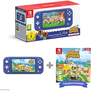 Nintendo Nintendo Switch Lite Blue & Animal Crossing New Horizons 