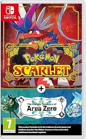 Pok&eacute;mon Scarlet & The Hidden Treasue of Area Zero DLC 