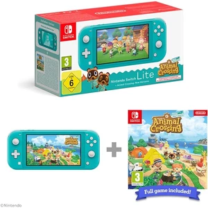 Nintendo Nintendo Switch Lite Turquoise & Animal Crossing New Horizons 