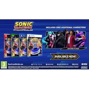 SEGA Sonic Racing: CrossWorlds PS4 