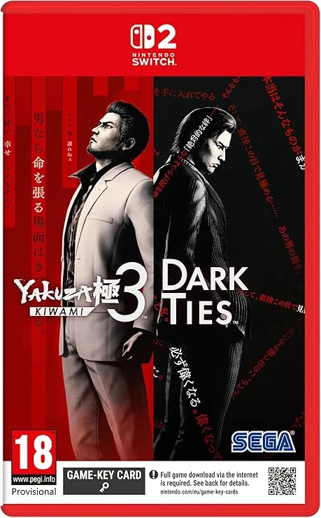 Yakuza Kiwami 3 & Dark Ties Switch 2 