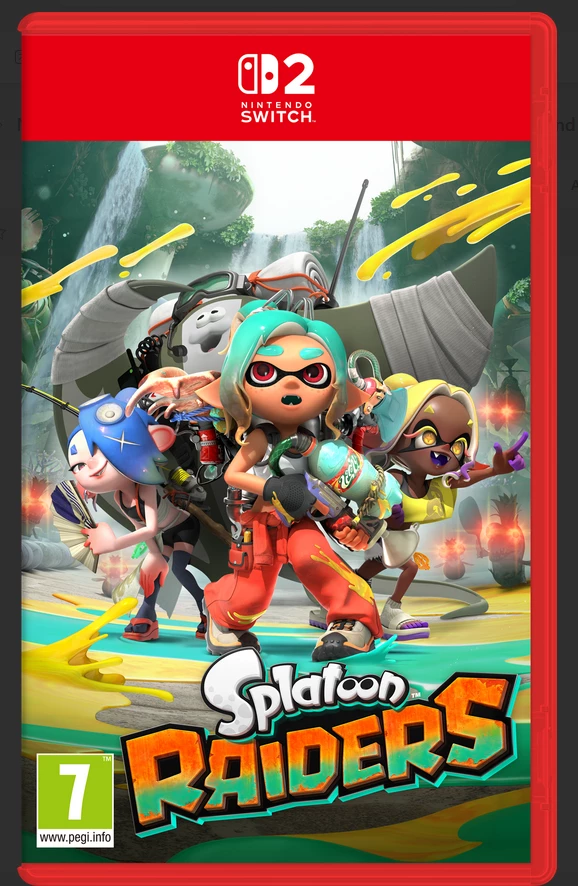 Splatoon Raiders Switch 2 