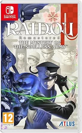 RAIDOU Remastered The Mystery of the Soulless Army Launch Edition Switch 