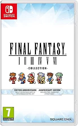 Square Enix Final Fantasy I-VI Collection Anniversary Edition Switch 
