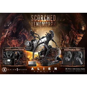 Prime 1 Studio Alien Romulus	Museum Masterline XL 1/3 Scale Alien Romulus Scorched Xenomorph 