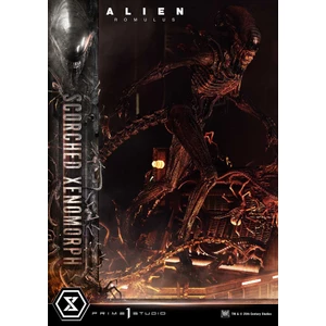 Prime 1 Studio Alien Romulus	Museum Masterline XL 1/3 Scale Alien Romulus Scorched Xenomorph 