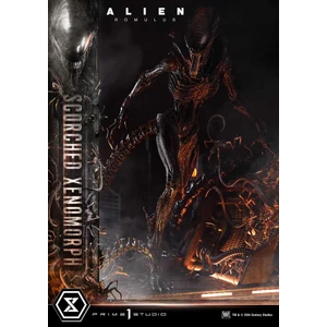 Prime 1 Studio Alien Romulus	Museum Masterline XL 1/3 Scale Alien Romulus Scorched Xenomorph 