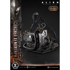 Prime 1 Studio Alien Romulus Museum Masterline XL 1/3 Scale Alien Romulus Scorched Xenomorph Deluxe Version 
