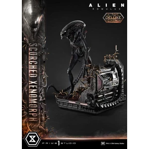 Prime 1 Studio Alien Romulus Museum Masterline XL 1/3 Scale Alien Romulus Scorched Xenomorph Deluxe Version 