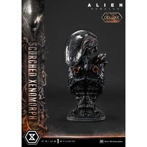 Prime 1 Studio Alien Romulus Museum Masterline XL 1/3 Scale Alien Romulus Scorched Xenomorph Deluxe Version 