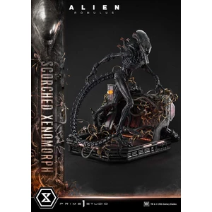 Prime 1 Studio Alien Romulus Museum Masterline XL 1/3 Scale Alien Romulus Scorched Xenomorph Deluxe Version 