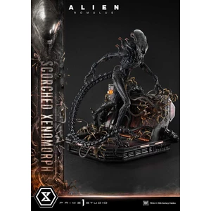 Prime 1 Studio Alien Romulus Museum Masterline XL 1/3 Scale Alien Romulus Scorched Xenomorph Deluxe Version 