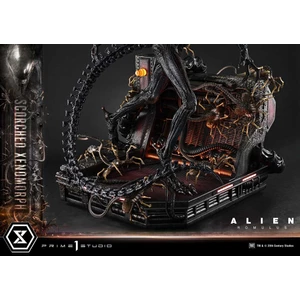 Prime 1 Studio Alien Romulus Museum Masterline XL 1/3 Scale Alien Romulus Scorched Xenomorph Deluxe Version 