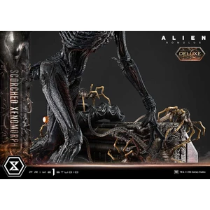 Prime 1 Studio Alien Romulus Museum Masterline XL 1/3 Scale Alien Romulus Scorched Xenomorph Deluxe Version 