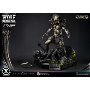 Prime 1 Studio Aliens vs Predator Requiem Real Elite Masterline 1/3 Scale Aliens vs Predator Requiem Wolf Predator DX Bonus Version 