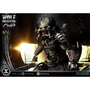Prime 1 Studio Aliens vs Predator Requiem Real Elite Masterline 1/3 Scale Aliens vs Predator Requiem Wolf Predator DX Bonus Version 