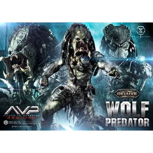 Prime 1 Studio Aliens vs Predator Requiem Real Elite Masterline 1/3 Scale Aliens vs Predator Requiem Wolf Predator Deluxe Version 