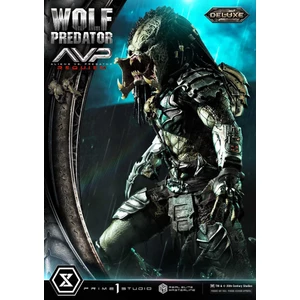 Prime 1 Studio Aliens vs Predator Requiem Real Elite Masterline 1/3 Scale Aliens vs Predator Requiem Wolf Predator Deluxe Version 