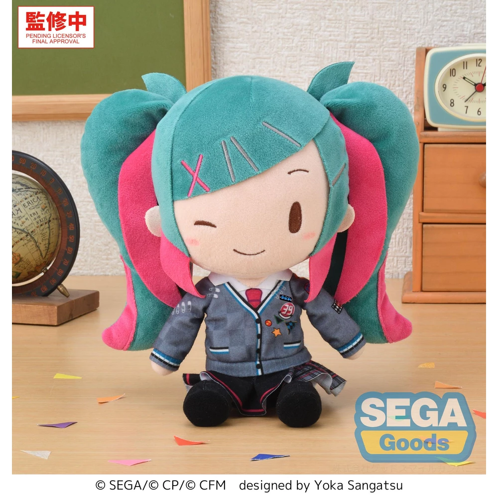 HATSUNE MIKU COLORFUL STAGE! fuwa petit M Plush School SEKAI Hatsune Miku 