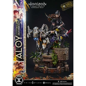 Prime 1 Studio 1/3 Scale Real Elite Masterline Horizon Forbidden West Aloy Carja Shadow Outfit DX Bonus Version 