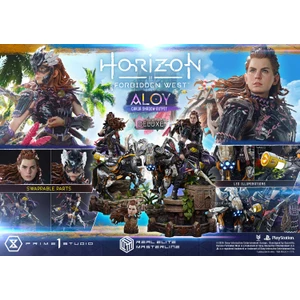 Prime 1 Studio 1/3 Scale Real Elite Masterline Horizon Forbidden West Aloy Carja Shadow Outfit DX Bonus Version 