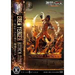 Prime 1 Studio Non Scale Ultimate Diorama Masterline TV animation Attack on Titan Eren Yeager Attack Titan Bonus Version 