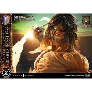 Prime 1 Studio Non Scale Ultimate Diorama Masterline TV animation Attack on Titan Eren Yeager Attack Titan Bonus Version 