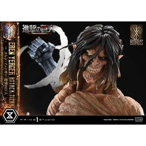 Prime 1 Studio Non Scale Ultimate Diorama Masterline TV animation Attack on Titan Eren Yeager Attack Titan Bonus Version 