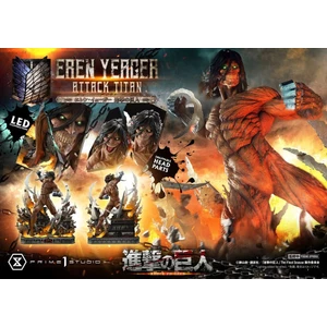 Prime 1 Studio Non Scale Ultimate Diorama Masterline TV animation Attack on Titan Eren Yeager Attack Titan Bonus Version 