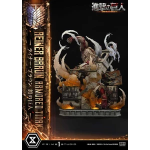 Prime 1 Studio Non Scale Ultimate Diorama Masterline TV animation Attack on Titan Reiner Braun Armored Titan 