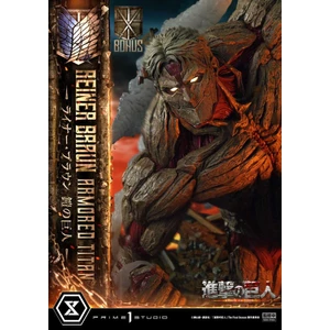 Prime 1 Studio Non Scale Ultimate Diorama Masterline TV animation Attack on Titan Reiner Braun Armored Titan Bonus Version 