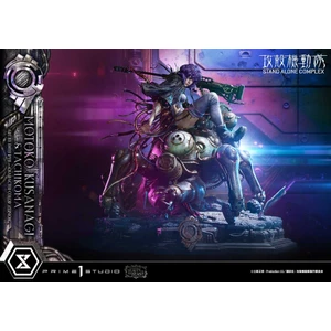 Prime 1 Studio 1/4 Scale The Legend of Beauty and the Beast GHOST IN THE SHELL STAND ALONE COMPLEX Motoko Kusanagi & Tachikoma  Art by Entei Ryu   Character color version Bonus Version 
