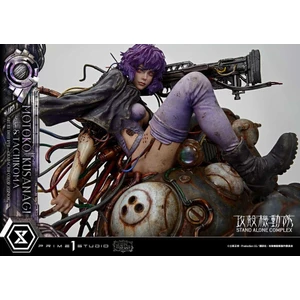 Prime 1 Studio 1/4 Scale The Legend of Beauty and the Beast GHOST IN THE SHELL STAND ALONE COMPLEX Motoko Kusanagi & Tachikoma  Art by Entei Ryu   Character color version Bonus Version 