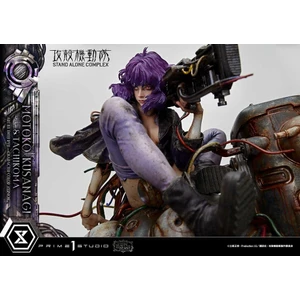 Prime 1 Studio 1/4 Scale The Legend of Beauty and the Beast GHOST IN THE SHELL STAND ALONE COMPLEX Motoko Kusanagi & Tachikoma  Art by Entei Ryu   Character color version Bonus Version 