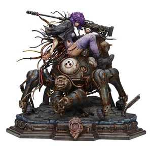 Prime 1 Studio 1/4 Scale The Legend of Beauty and the Beast GHOST IN THE SHELL STAND ALONE COMPLEX Motoko Kusanagi & Tachikoma  Art by Entei Ryu   Character color version Bonus Version 
