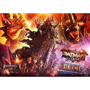Prime 1 Studio 1/3 Scale Museum Masterline Dark Nights: Death Metal (Comics) The Batman Who Laughs & Robin King Deluxe Version 