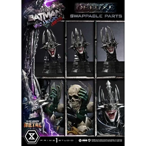 Prime 1 Studio 1/3 Scale Museum Masterline Dark Nights: Death Metal (Comics) The Batman Who Laughs & Robin King DX Bonus Version 
