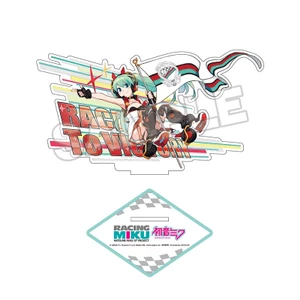 Good Smile Racing Racing Miku 2020 Ver. Acrylic Stand Key Visual Side 