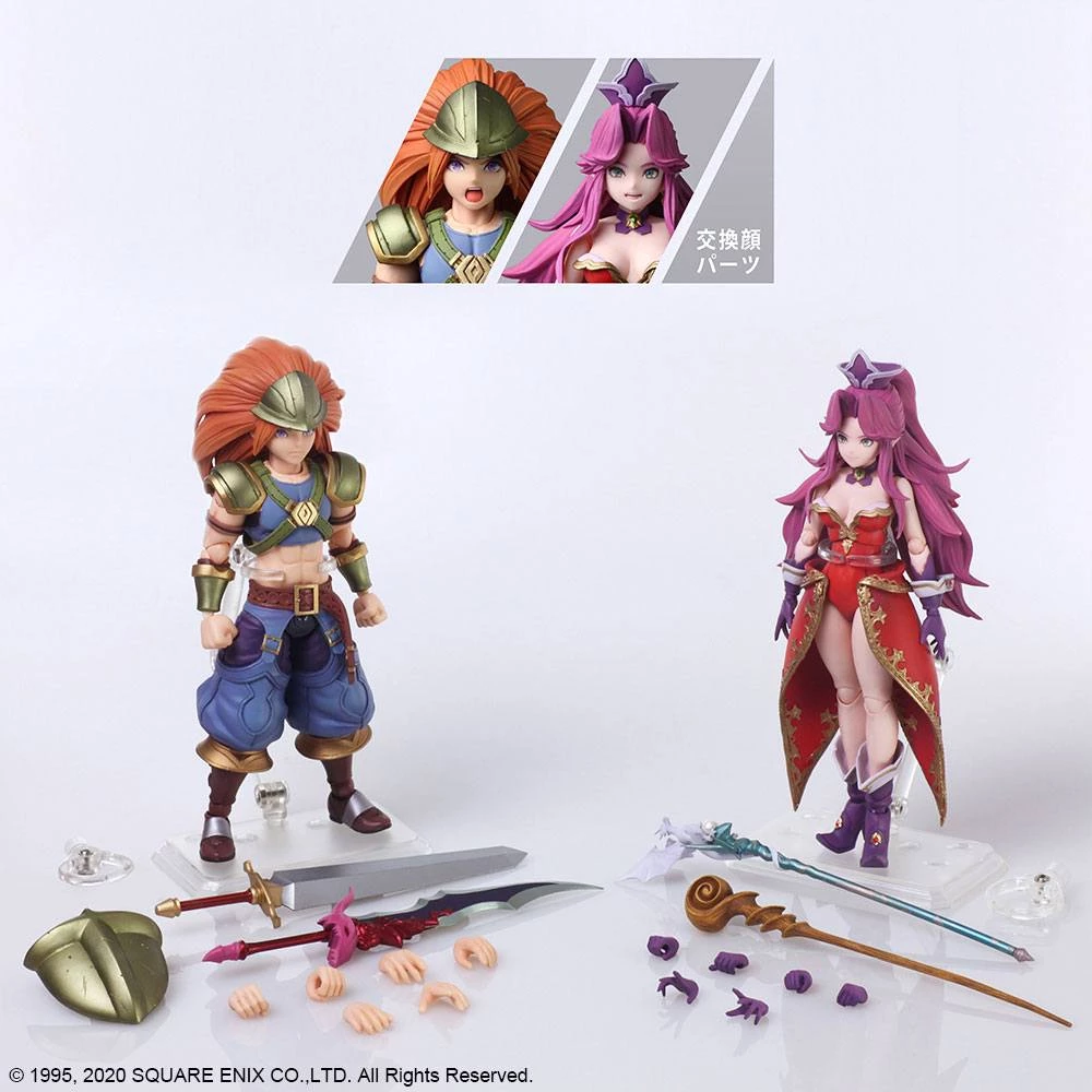 Trials of Mana Bring Arts Duran & Angela 